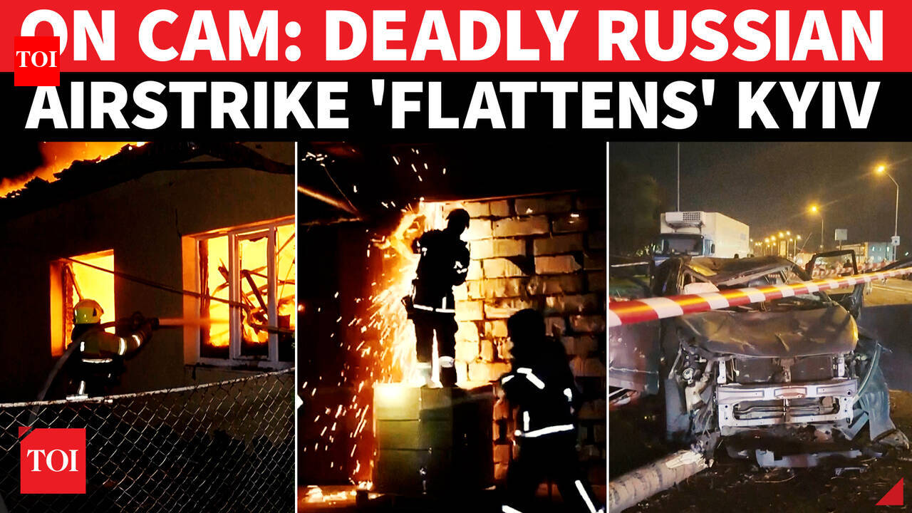 Putin 'BURNS' Ukrainian Capital Just Before Ceasefire; Metro Station ...