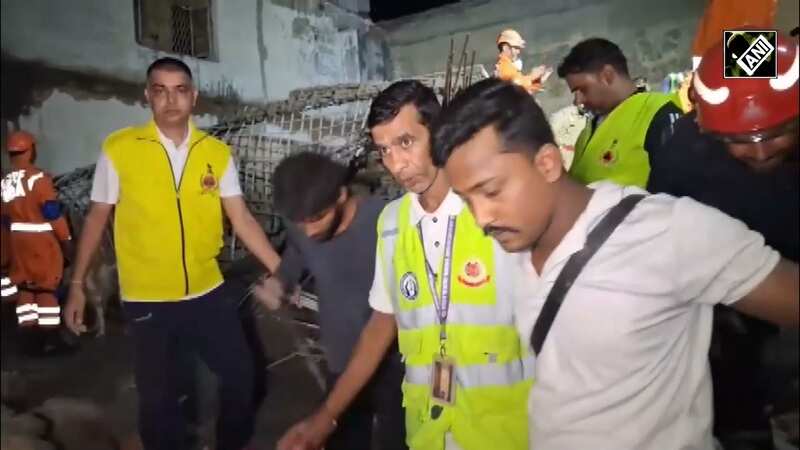 Body recovered after building collapse in Delhis Harsh Vihar, rescue ...