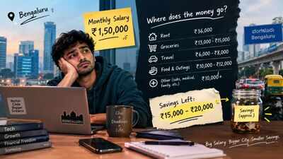 Bengaluru cost of living: Techie earning Rs 1.5 lakh a month claims he saves just Rs 15,000; here’s why