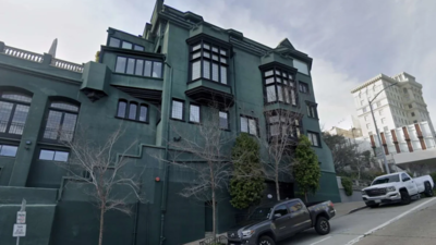 Built in 1906, a San Francisco mansion later served as a theatre, reportedly a brothel and a wartime officers' club; after restoration, the 9,545-square-foot Verdier Mansion is now listed for $25 million