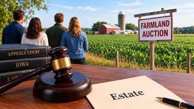 Two siblings wanted to buy farmland from their mother’s estate; an Iowa appeals court upheld their removal as executors over self-dealing