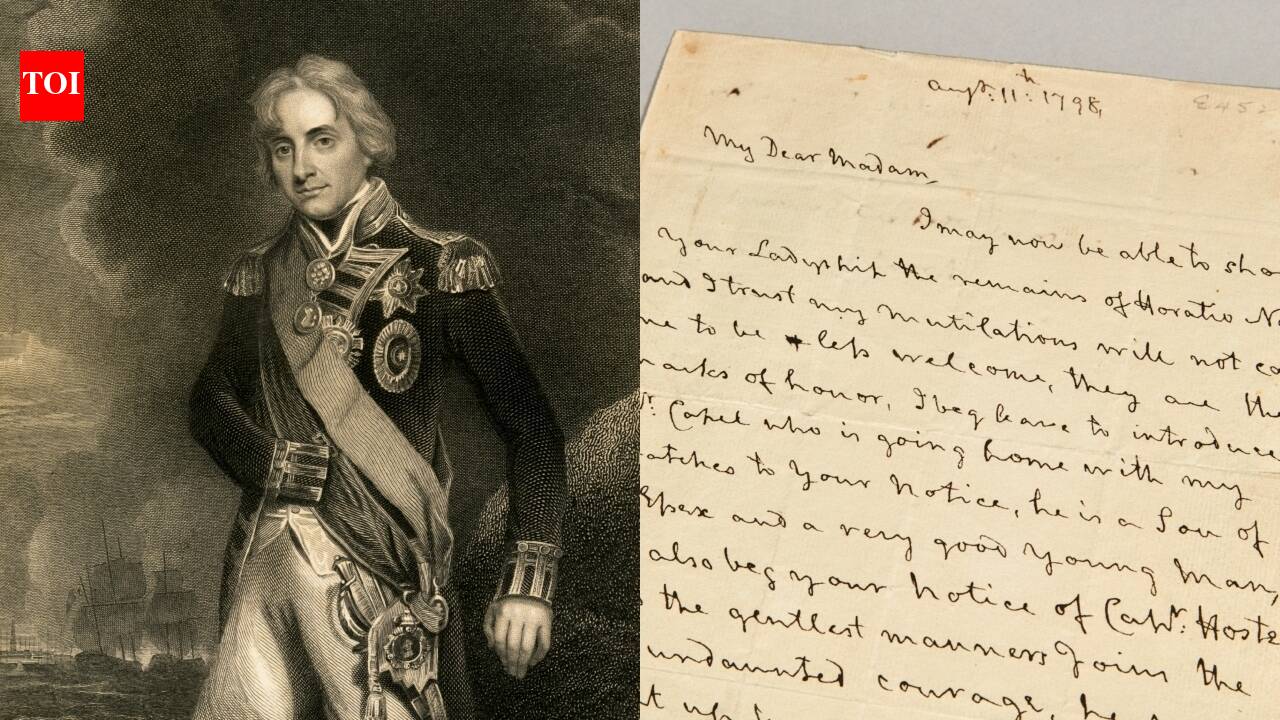 Admiral Nelson's archive worth up to £6m goes under the hammer