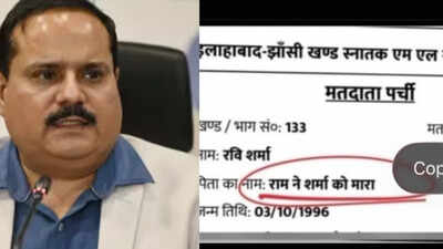 'Ram ne Yadav ko maara': How a voter roll error triggered a row and forced UP CEO’s office to apologise