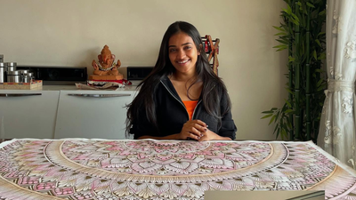 Meet Disha Daga, the 26-year-old Pune woman who began drawing mandalas in her notebooks without studying art and went on to paint for the RBI, work with major brands and teach over 25,000 students