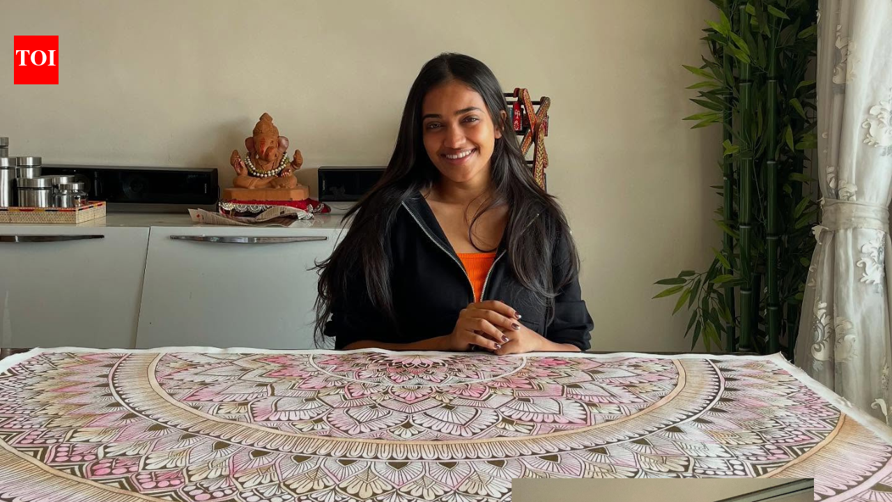 Meet Disha Daga, the 26-year-old Pune woman who began drawing mandalas in her notebooks without studying art and went on to paint for the RBI, work with major brands and teach over 25,000 students