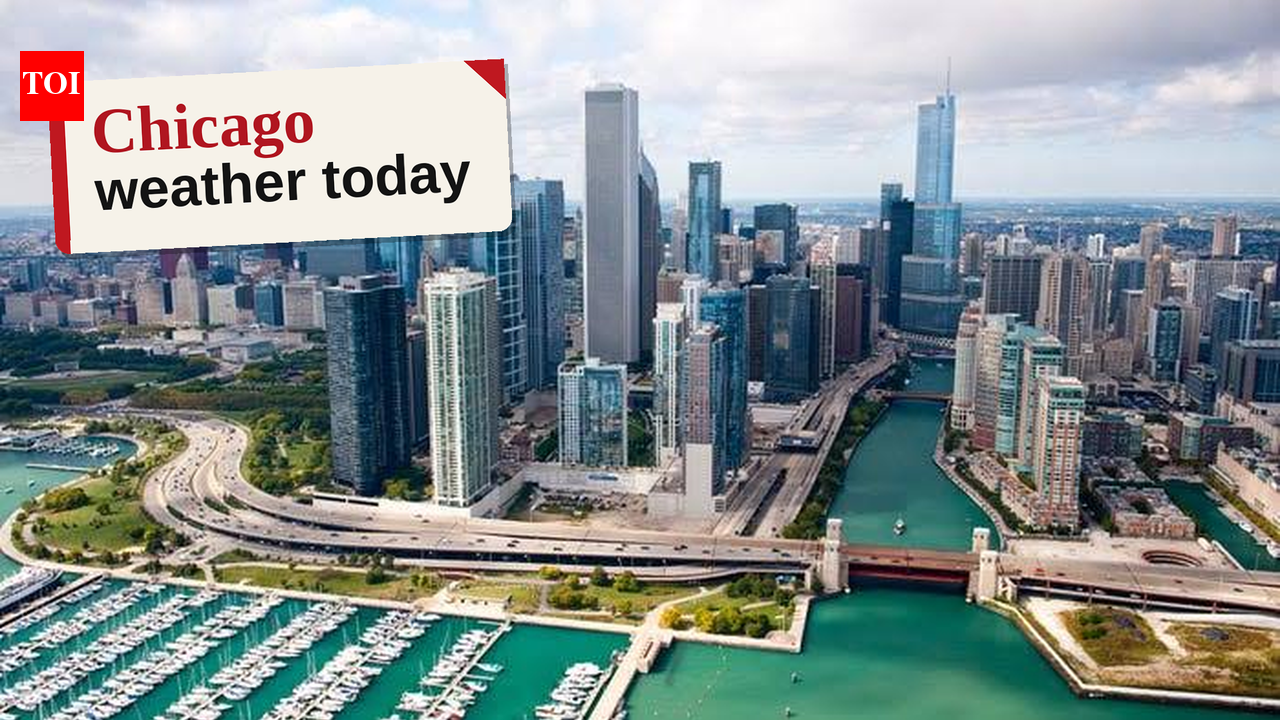 Chicago weather update: Warm and humid conditions expected with maximum temperatures of 19°C today