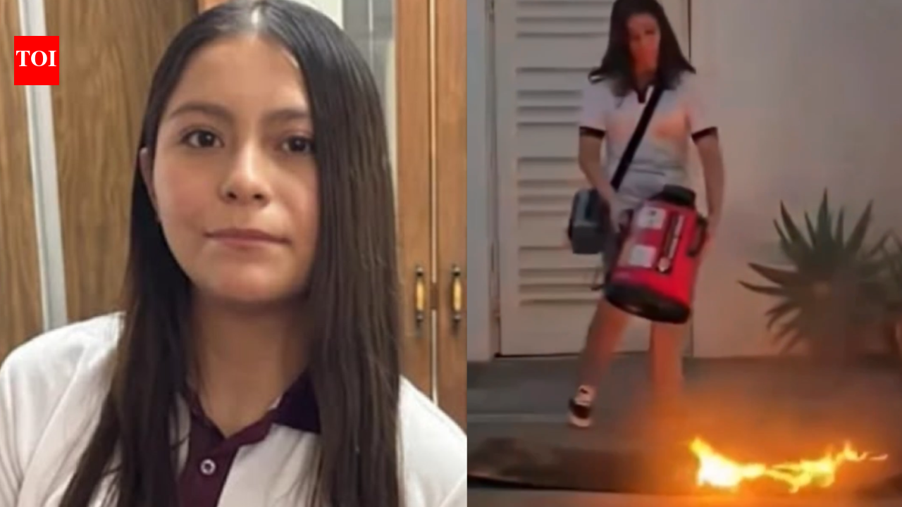Mexican teen's sound-wave fire extinguisher wins gold in Indonesia