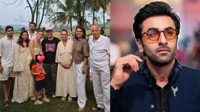Alia Bhatt, Raha Kapoor spotted in Goa with Neetu Kapoor, Mahesh Bhatt, Soni Razdan while Ranbir Kapoor is on a promotional spree for 'Ramayana' - PIC inside