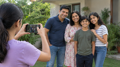 Psychology says children who refuse to join a group photograph but happily take the picture may mean more than you think