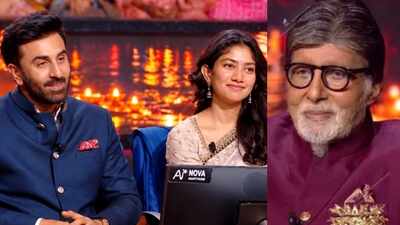 Sai Pallavi left MBBS to become an actor, Ranbir Kapoor tells Amitabh Bachchan, 'Bhagwan ka prescription tha Sir'