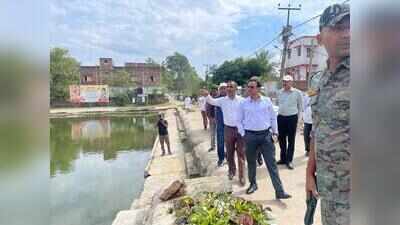On Chhath ghat inspection, DC orders action against encroachments around ponds