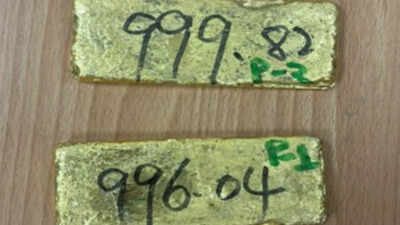 Fictitious names, gold hidden in shoes: DRI busts suspected gold-smuggling attempt in Delhi-bound bus, seizes Rs 2.76 crore haul in UP