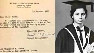 Born in 1938 in a Kerala village without electricity, T K Radha topped her class in mathematics, chose physics instead and was personally invited by J Robert Oppenheimer to Princeton, yet her story stayed in the shadows for decades