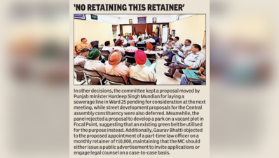 ‘Audit before award’: ₹24-crore roadwork deal put on ice