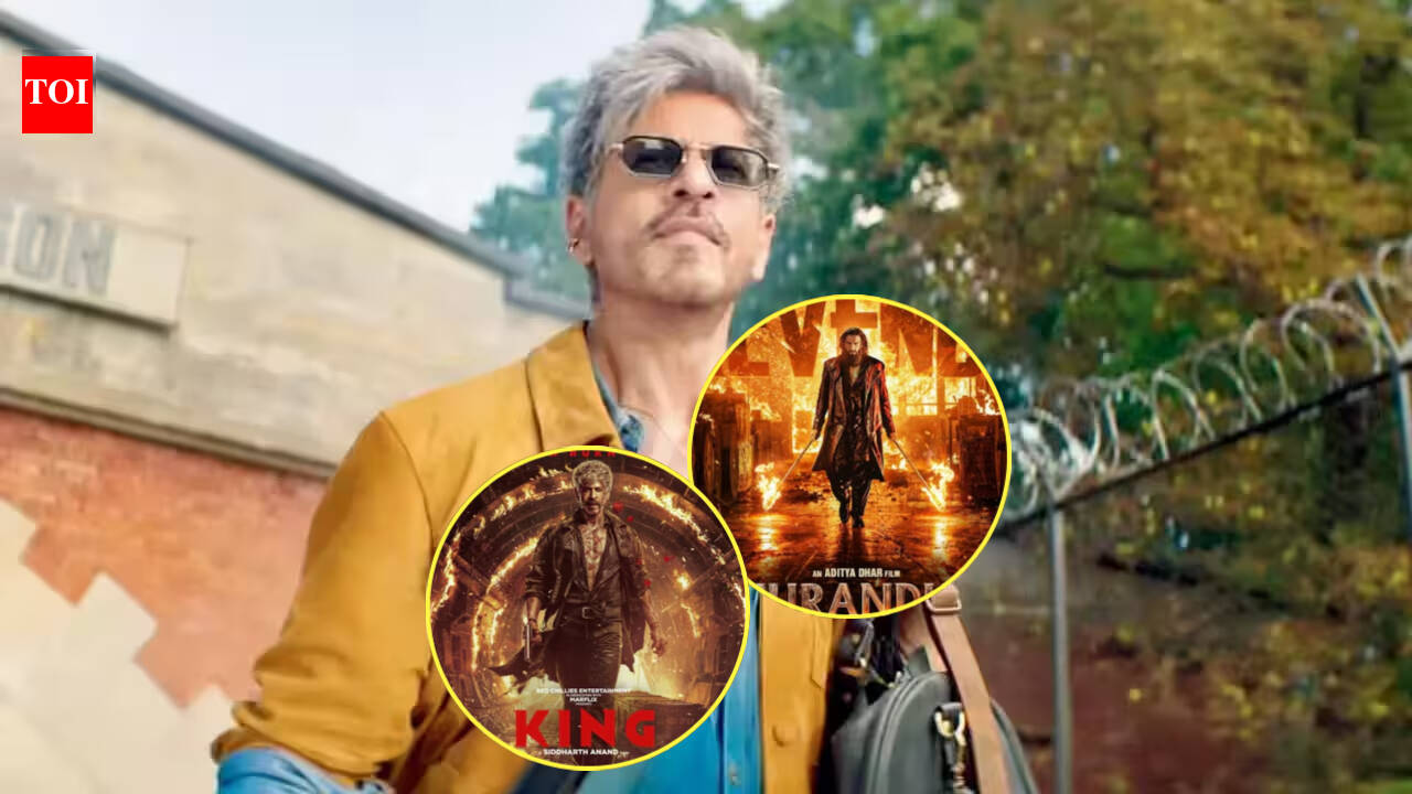 SRK's 'King' poster draws comparisons with 'Dhurandhar 2' on social media