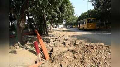 Roads dug up for months, Indirapuram braces for a dusty winter