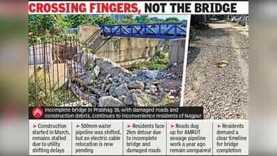 Prabhag 38 Bridge Caught In Red Tape, Infra Wobbles