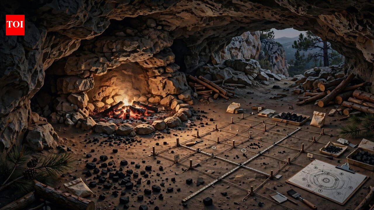 Scientists analysed 640 charcoal fragments from a Spanish rock shelter and found Neanderthals may have organised different areas around ancient fireplaces