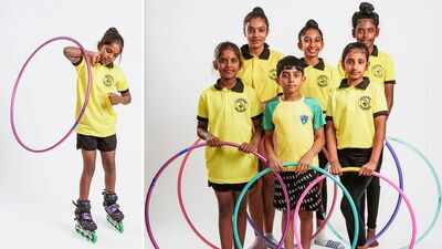 Meet the Chennai children who travelled to London and returned with six Guinness records, including 190 hoop rotations in one minute and a 15-minute challenge performed in the splits