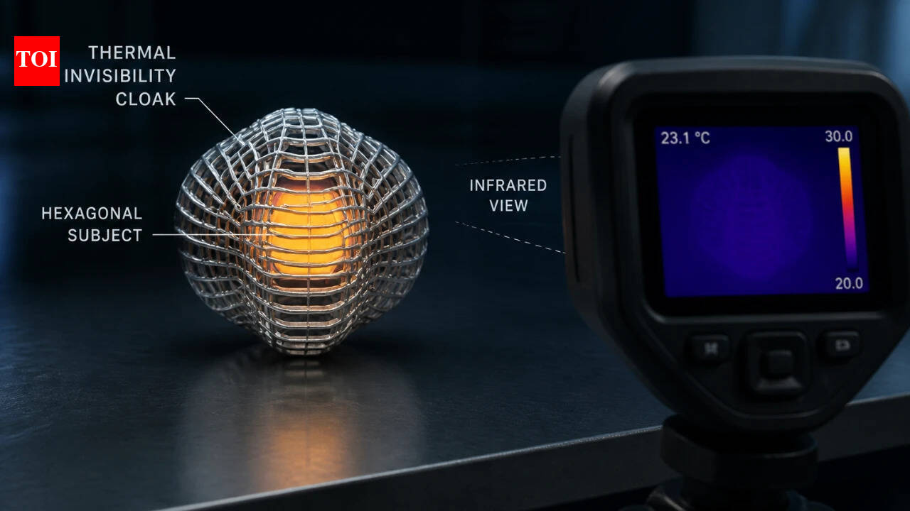 Scientists develop 3D cloak that hides complex objects from infrared cameras