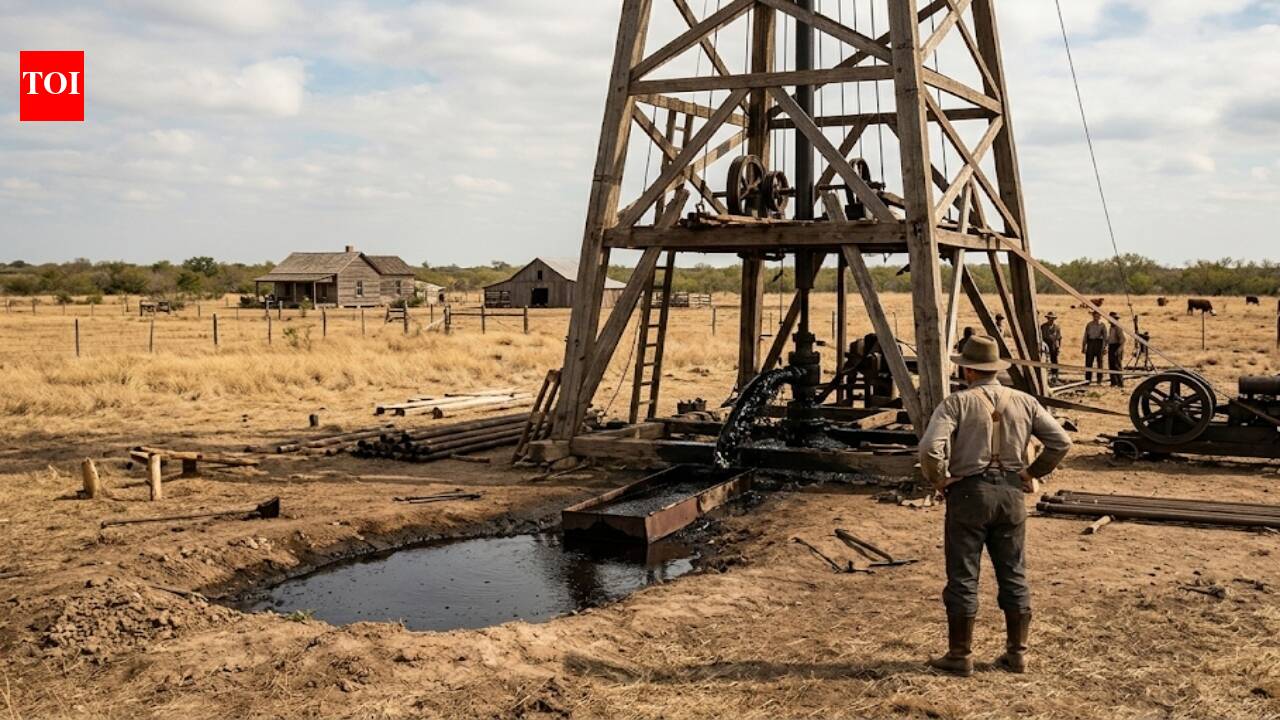 Drilling for water on his Texas farm, Fritz Fuchs hit oil at 300 feet ...