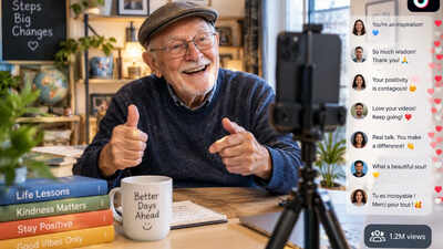 Meet Ian Smith, the 81-year-old British former dentist who started posting TikTok videos to promote his novel and attracted 1.5 million followers with life advice