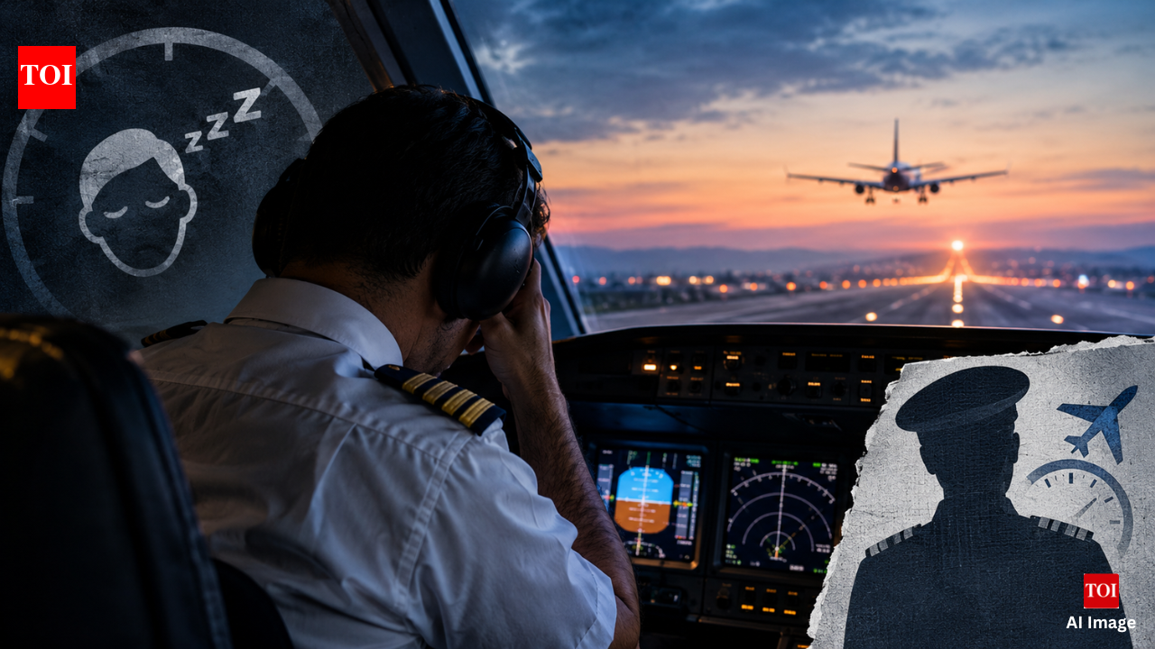 63 in 100 Indian pilots may be sleepy during dawn landings, safety...