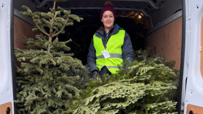 A UK charity collected 88,544 unwanted Christmas trees and recycled them into mulch, biomass and other uses, while the 2026 campaign raised £1.88 million for charities and helped support local communities