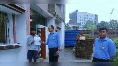 RMC cracks down on illegal buildings in Morabadi, serves notices to 15