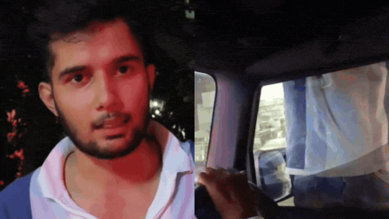 No number plate, tinted windows: Man clings to moving Thar as traffic cops try to impound vehicle in Gurgaon