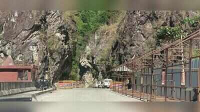 Heavy security on bridge leading to Siang dam drilling sites