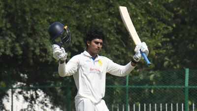 Ranji Trophy: Aneeshwar Gautam grinds his way to maiden ton; Karnataka ...
