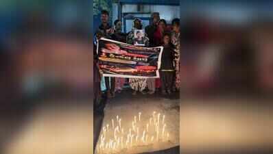 No trace after 20 days: Residents hold candle march for girl who fell into Narol sewer