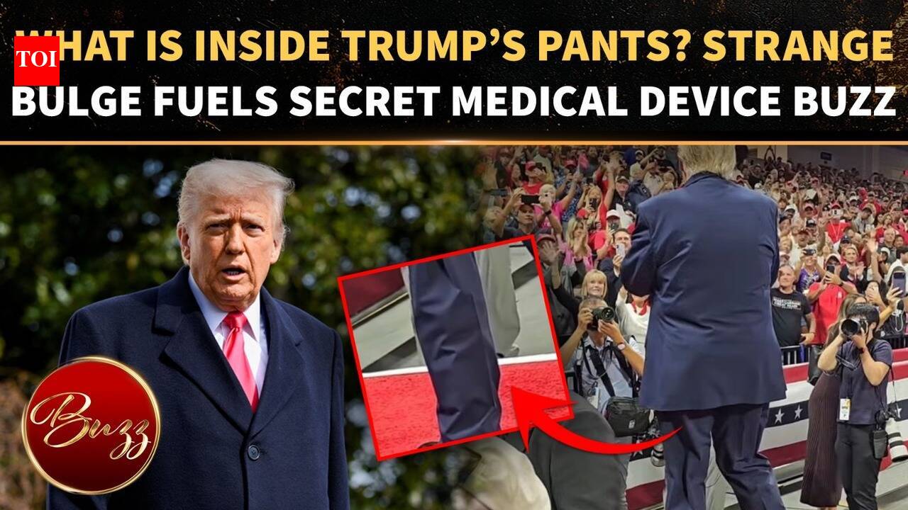 Trump’s Legs Under Scrutiny: ‘Strange’ Bulge Fuels Speculation Over ...