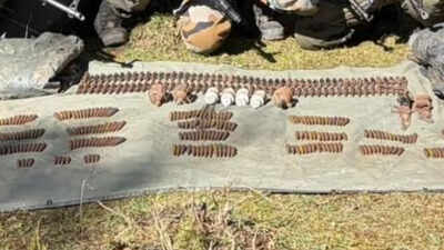Ammo cache seized in J&K’s Rajouri