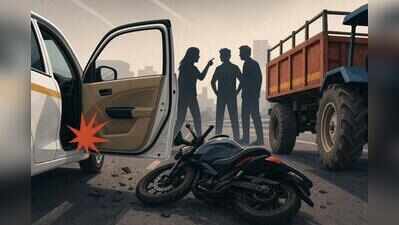 Woman, 2 accomplices threaten biker injured by cab door in Chinchwad