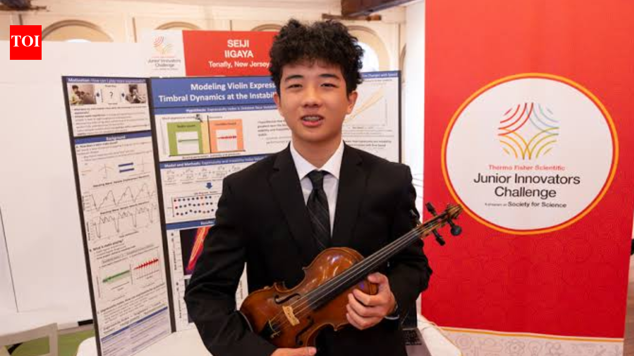 Meet Seiji Iigaya, 14, whose Python violin study won a $3,500 national science award