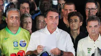 Flávio Bolsonaro declares himself Brazil’s ‘true president’, vows to lead opposition from US