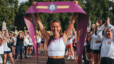At 18, Esmée Gummer was paralysed after surgery and told she might never walk again; at 35, she has run 5,000 km in 99 days, hosted a record 76 running clubs and involved 6,684 people
