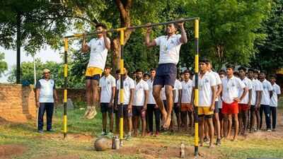 Nearly 300 young men from rural Karnataka joined a month-long free military recruitment camp at a village mutt, where lodging, meals and training from retired service personnel were provided at no cost
