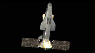 China’s secretive space plane spotted docked to another spacecraft in orbit; US military intelligence agency releases rare image revealing a new detail about Beijing’s mysterious space programme