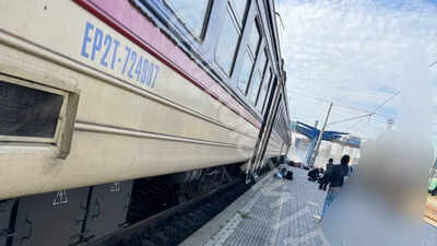 13 killed as Russian drone hits busy train platform in Ukraine’s Dnipro
