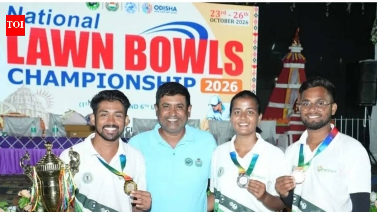 ദേശീയ ലോൺ ബോൾസ് ചാമ്പ്യൻഷിപ്പ്: ദേവ്ഘർ താരങ്ങളുടെ മികച്ച പ്രകടനവും സ്വർണ്ണ നേട്ടവും