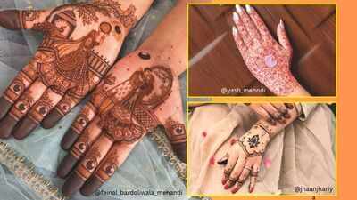 From Pichhwai motifs to pink stains: Karwa Chauth mehendi goes experimental