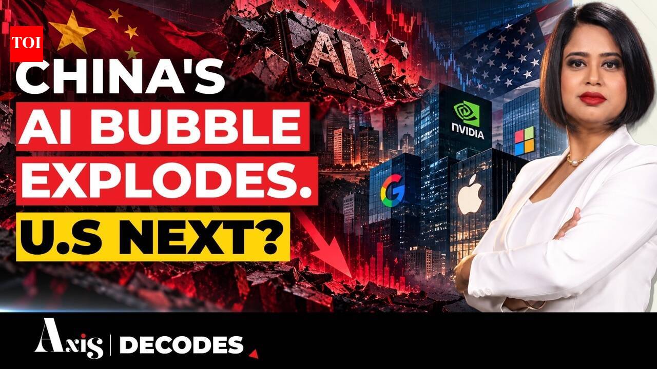 China’s AI Bubble Bursts As STAR50 Falls 40%; Is America’s Big Tech ...