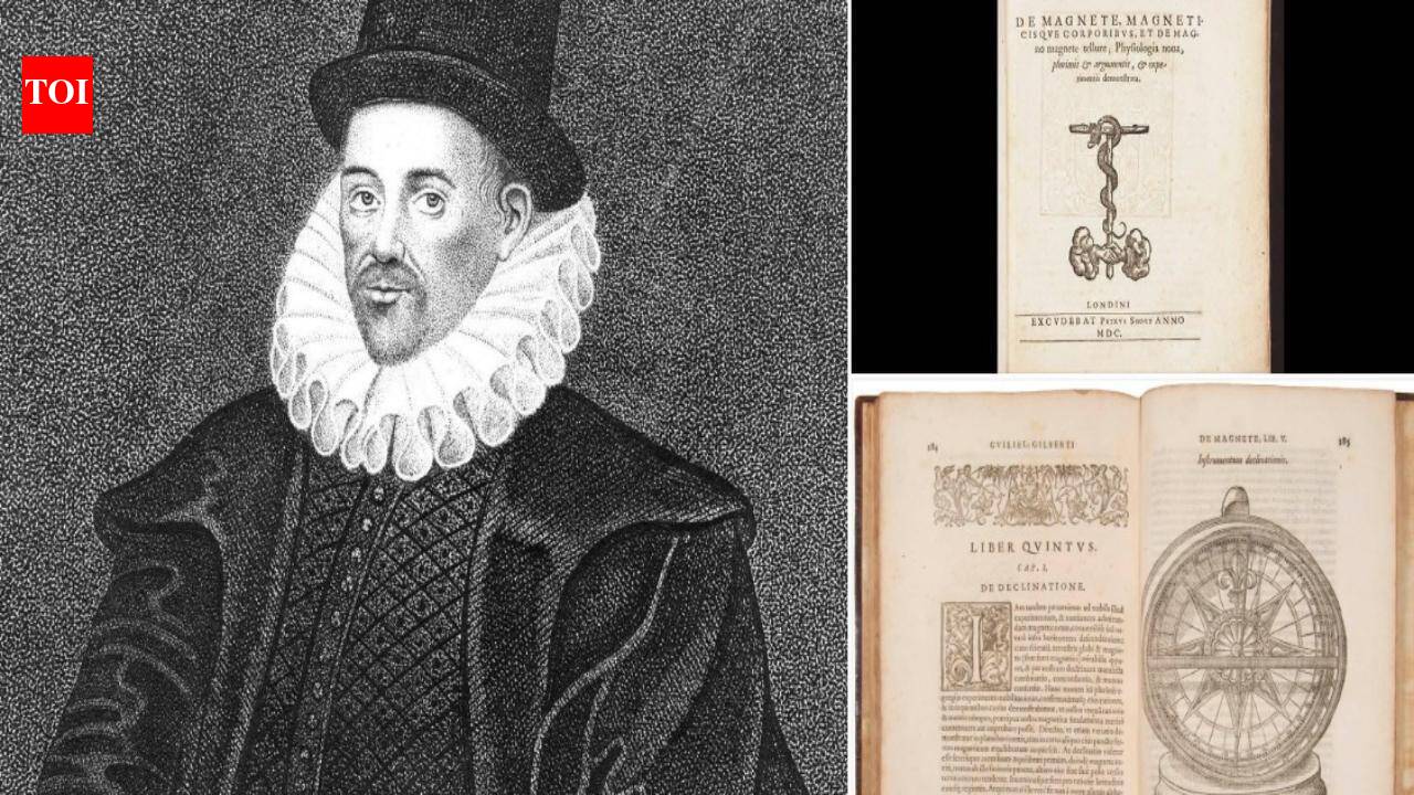 In 1600, William Gilbert called Earth a giant magnet; his book sold for Rs 58.5 lakh in 2026