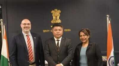 US envoy Noah Hogan visits Kohima