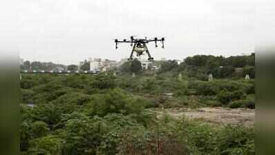 Two drones crash at Churchgate station during mobile company’s show in south Mumbai, passenger injured