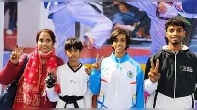 70th National School Games Federation of India Championship 2026: Rajasthan’s Poorva Jodha wins silver medal in taekwondo