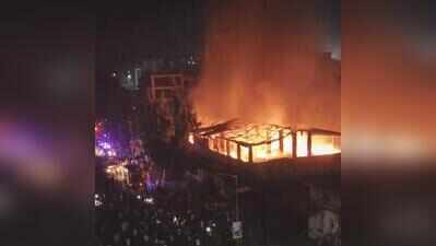 Police file FIR over fire that gutted 100-plus Vasco shops